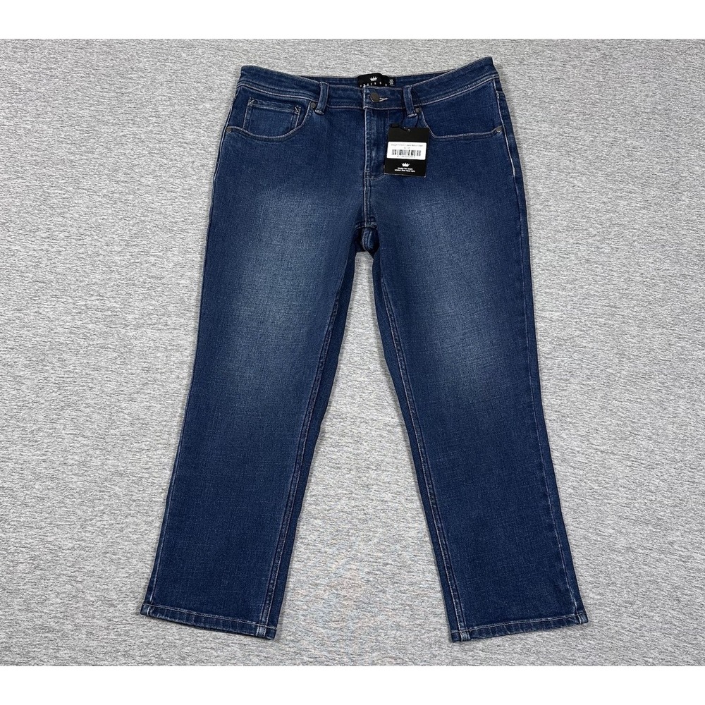 Under 510 Jeans Mens Size 32x25 Blue Denim Straight Stretch Medium Wash STAIN